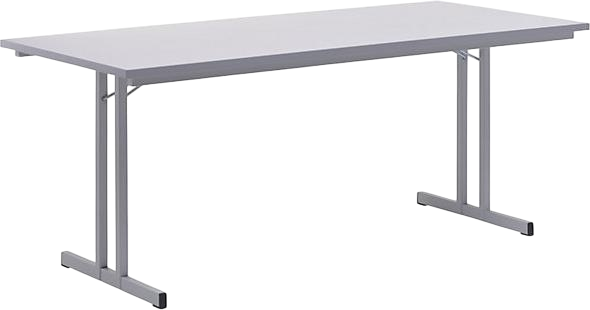 Kaiserkraft Table pliante 120 cm, avec plateau extra-fort